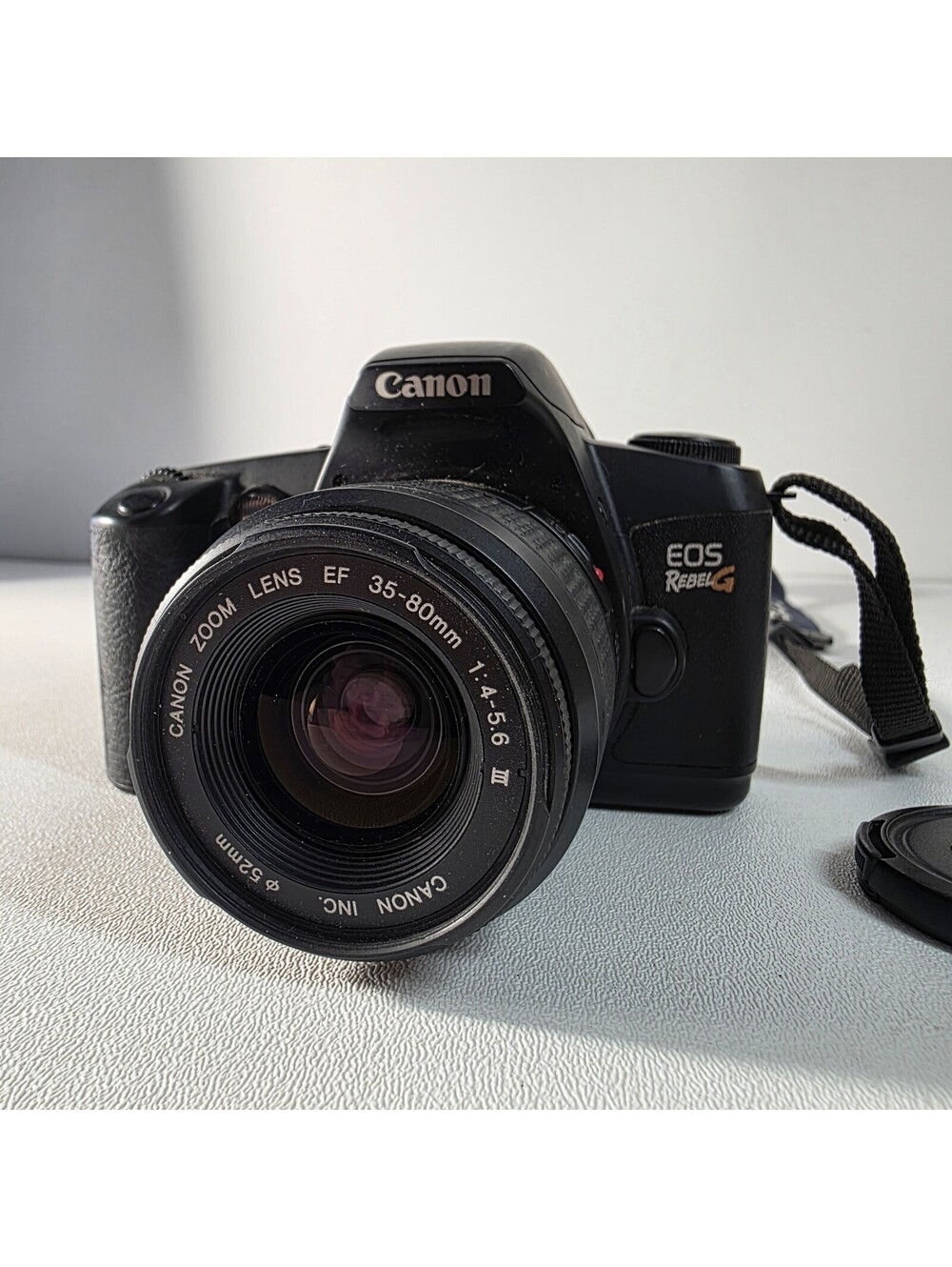 CANON EOS REBEL G 35MM SLR 35-80MM F/4-5.6 STRAP WORKS